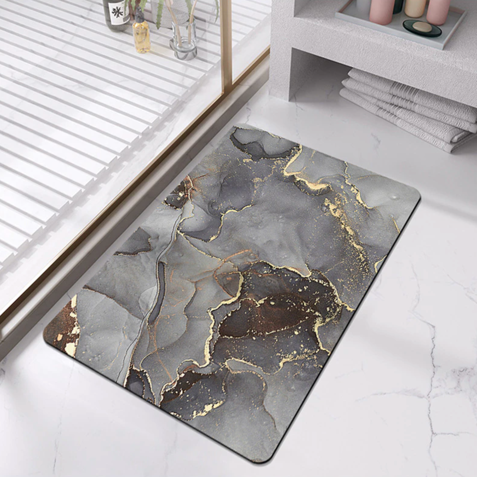 Contemporary Bathroom Mat
