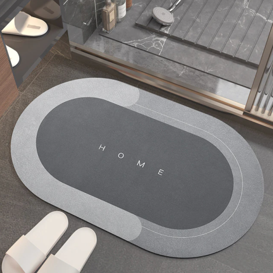 Get the best non-slip and water-absorbing bathroom mat on the market